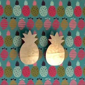 BaubleBar Mirrored Pineapple Earrings